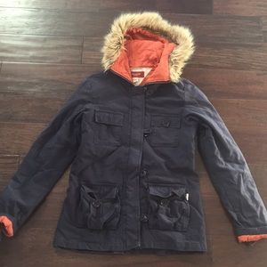 Blue Hollister Jacket